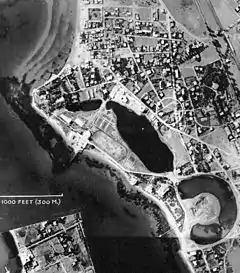Ports militaires avec l'île dite de l'Amirauté