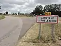 Entrée de Carville-la-Folletière.