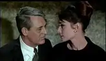 Cary Grant et Audrey Hepburn