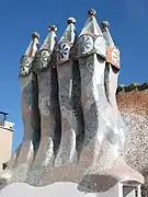 Les cheminées de la Casa Batlló