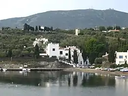 Vue générale de la maison-musée de Salvador Dalí à Portlligat.