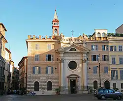 L'église Sainte-Brigitte à Rome.