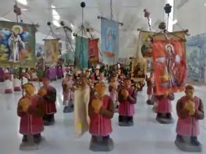 Procession des figurines du Corpus Christi (XVIIIe siècle)