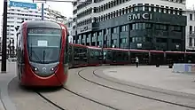 Tramway de Casablanca.