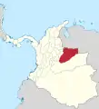 La province de Casanare en 1855.