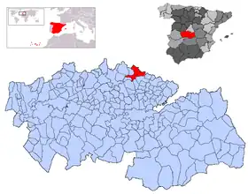 Localisation de Casarrubios del Monte