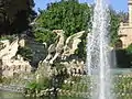 Griffons de la cascade du parc de la Ciutadella.