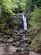 La cascade de la Goutte des Saules.