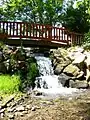 La cascade près du gué.