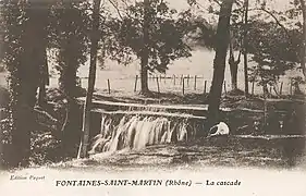 La cascade du ruisseau des Vosges