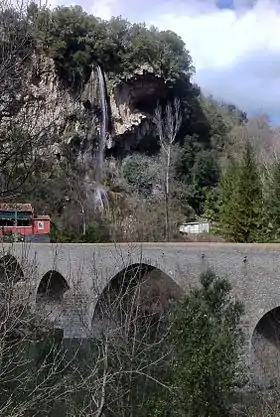 Pont de la cascade d'Aiguefolle.