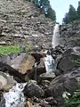 Cascade du Razis, torrent de Crévoux.