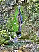 Cascade du Rognon, à l'étiage.