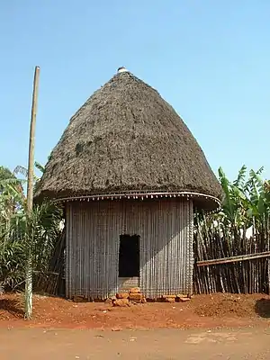 Case du village de Bana.