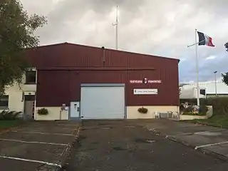 Caserne de pompiers à Wissous.