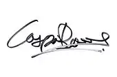 signature de Caspar Bowden