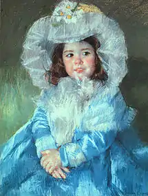 Margot en bleu, Baltimore, Walters Art Museum, pastel, 1902.