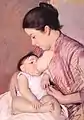Maternité. Mary Cassatt. 1890