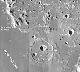 Image illustrative de l'article Cassini (cratère lunaire)