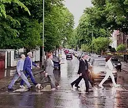 Abbey Road, album des Beatles.