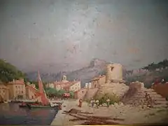Le port de Cassis vers 1880, (collection particulière).