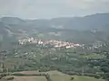 Vue générale de la ville depuis la réserve naturelle du Monte-Catillo