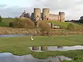 Le château de Rhuddlan.