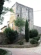 Le château d'Esclanyà.