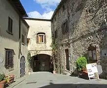 L'entrée de la Via delle Volte.