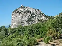 Vue panoramique du château.