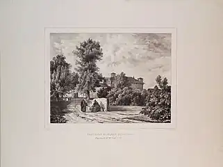 Castello di Solere. Enrico Gonin (1798-1856).