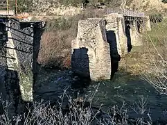 Autre vue du pont avant restauration.