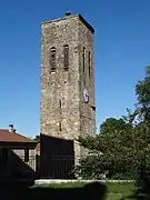 Sainte-Quitterie-Saint-Nicolas. La tour devenu clocher en 1867