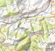 Carte topographique