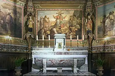 Le Maître-autel en marbre de 1848