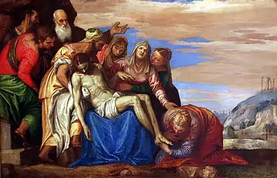 Véronèse, vers 1547Lamentation sur le Christ mortMuseo di Castelvecchio, Vérone