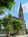 L'église Saint-Louis, côté nord et chevet