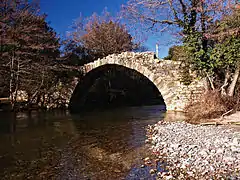 Pont génois de Pontare sur la Tartagine.