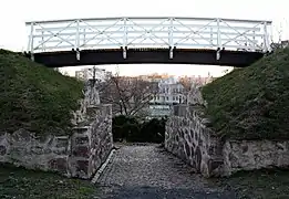 Ruines du château.