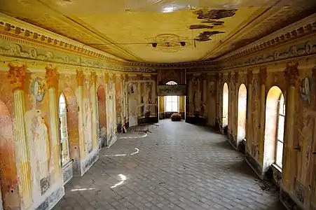 Salle des fêtes du château.