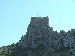 Le château de Cabrera.