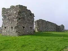 Les ruines de Castlederg Castle.
