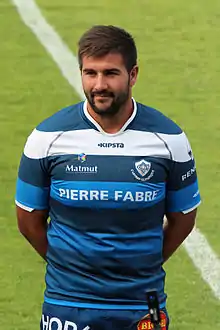 Description de l'image Castres Olympique - Présentation de l'équipe 2015-2016 - Marc-Antoine Rallier.jpg.