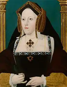 Portrait de Catherine d'Aragon.