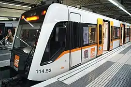Serie 114 : utilisée sur la ligne Barcelone - Vallès