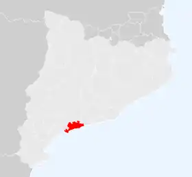 Localisation de Tarragonès