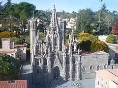 Cathédrale Sainte-Croix de Barcelone.