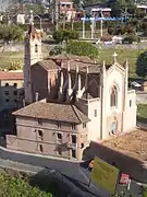 L'église de Torrelles de Llobregat.