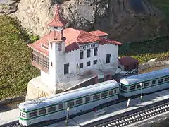 La gare de Les Planes d'Hostoles.