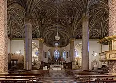 Intérieur de la cathédrale Saint-Laurent.